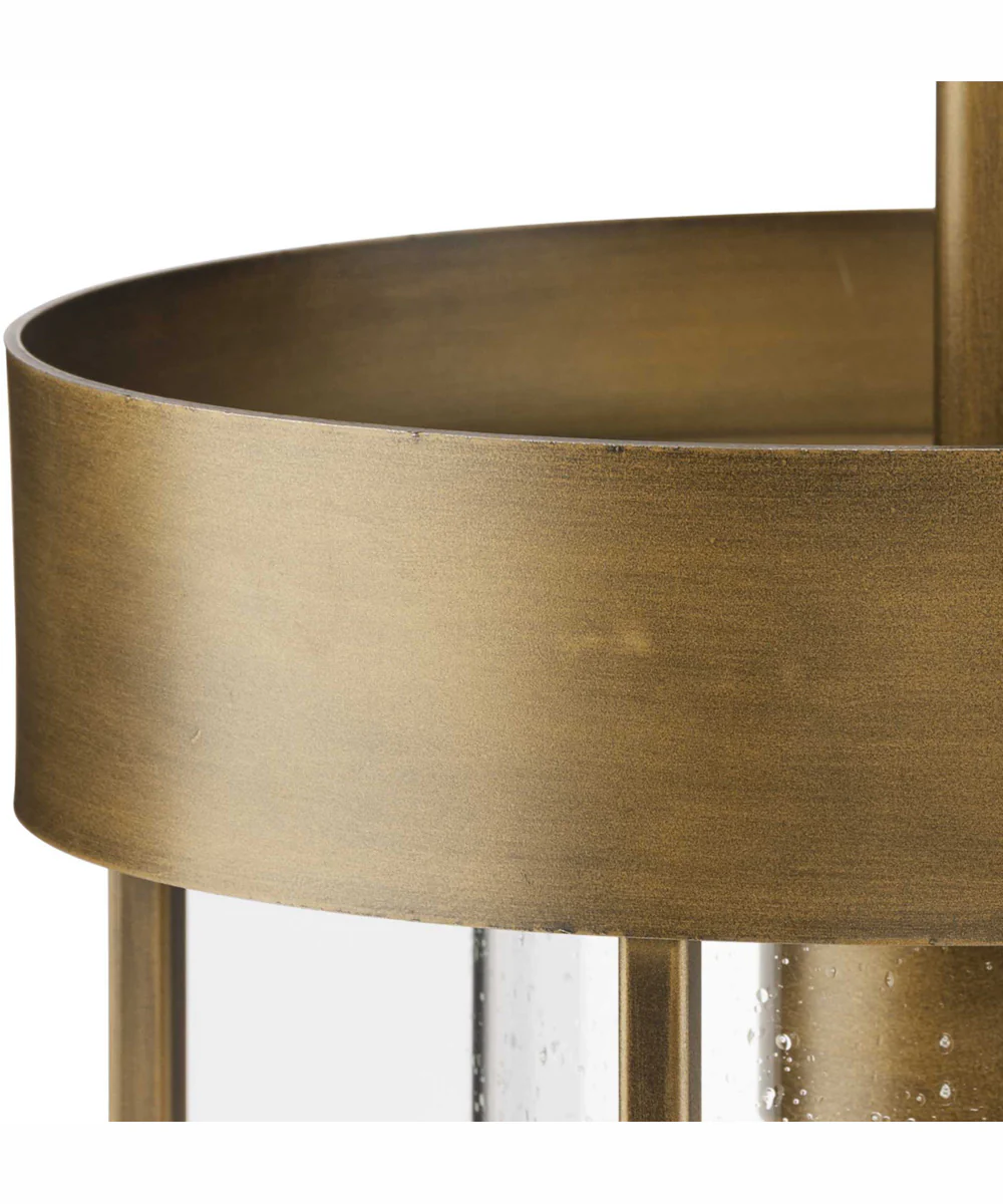 Burgess 1-Light Modern Farmhouse Pendant Aged Bronze - Image 5