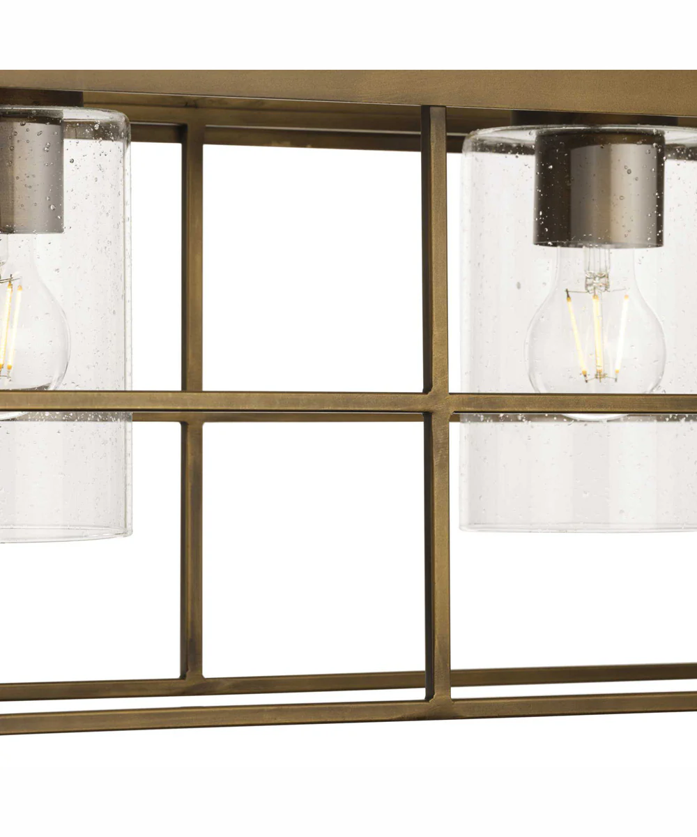 Burgess 4-Light Modern Farmhouse Island Light Aged Bronze - Image 9
