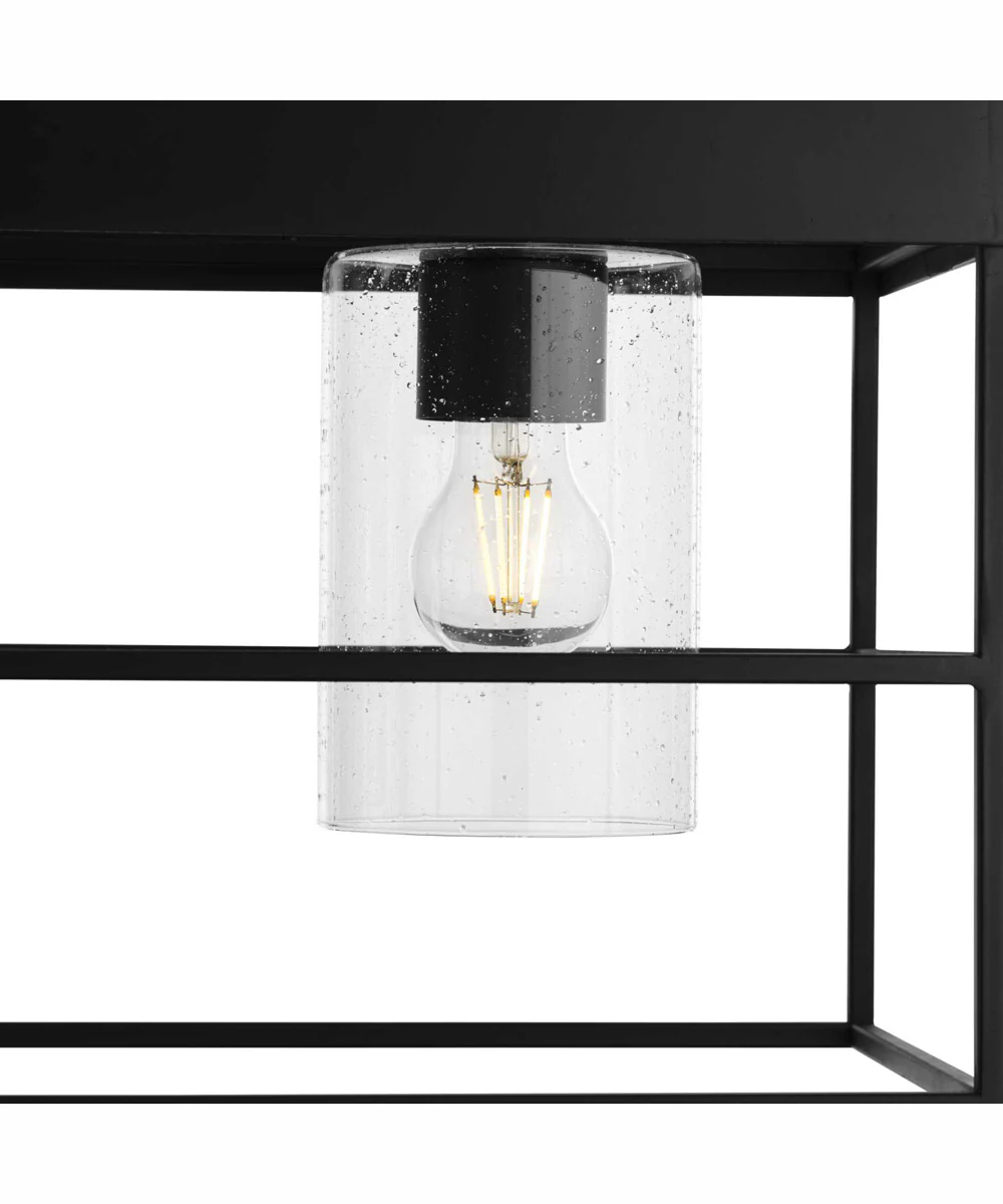 Burgess 4-Light Modern Farmhouse Island Light Matte Black - Image 8