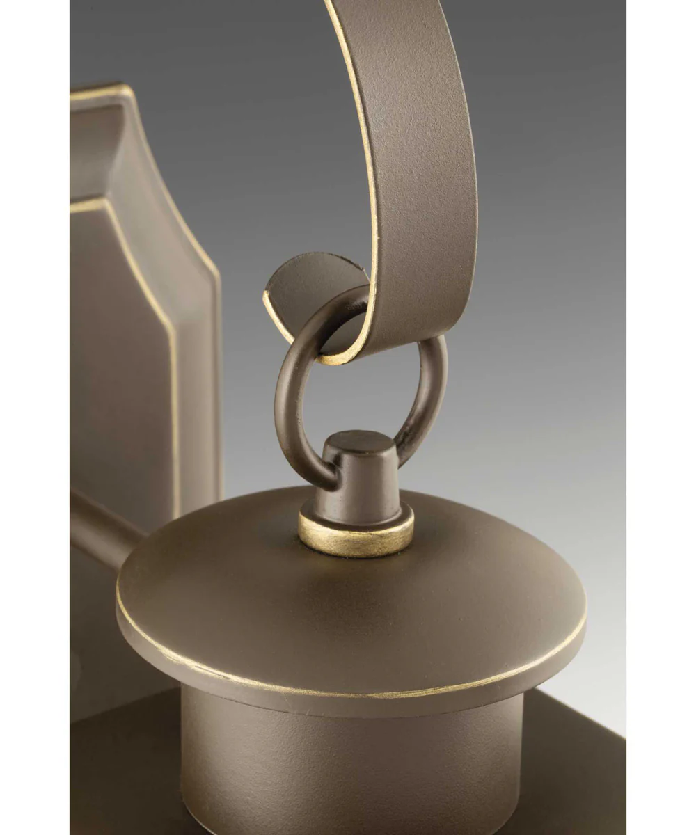 Burlington 1-Light Small Wall Lantern Antique Bronze - Image 4