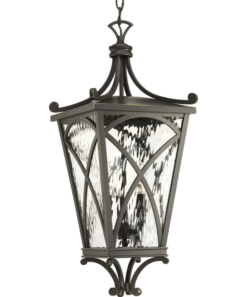 Cadence 3-Light Hanging Lantern Oil Rubbed Bronze
