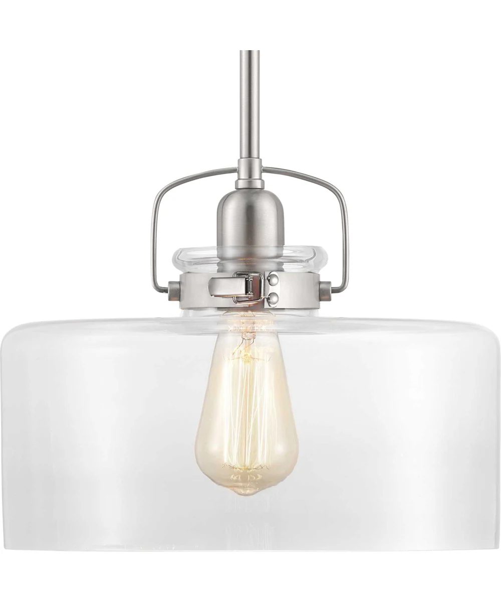 Calhoun 1-Light Pendant Brushed Nickel
