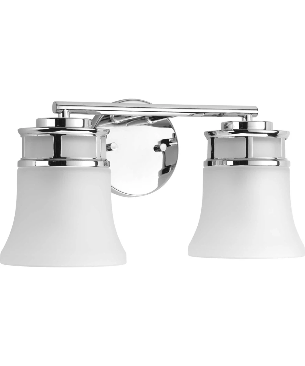 Cascadia 2-Light Bath & Vanity Polished Chrome - Image 2