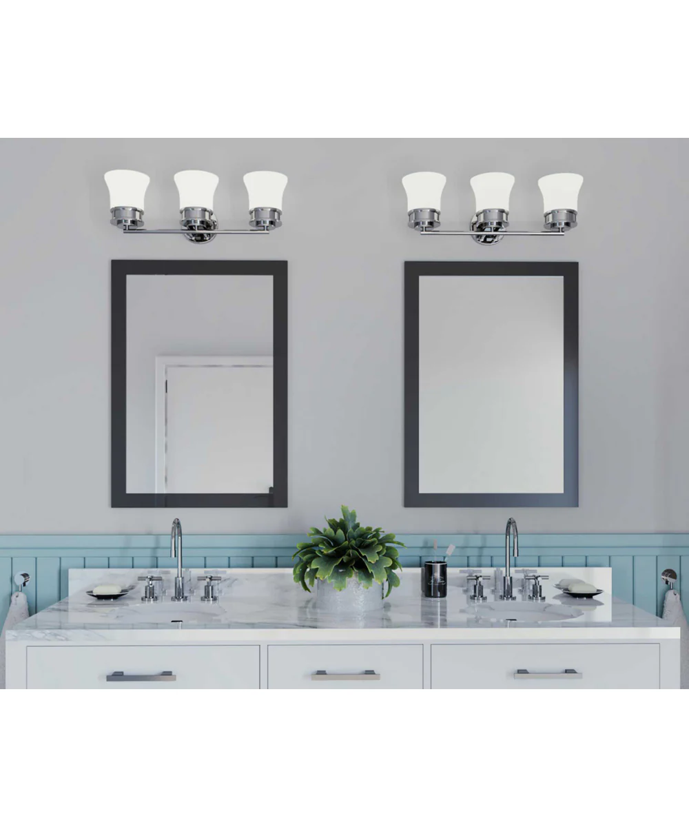 Cascadia 3-Light Bath & Vanity Polished Chrome - Image 2