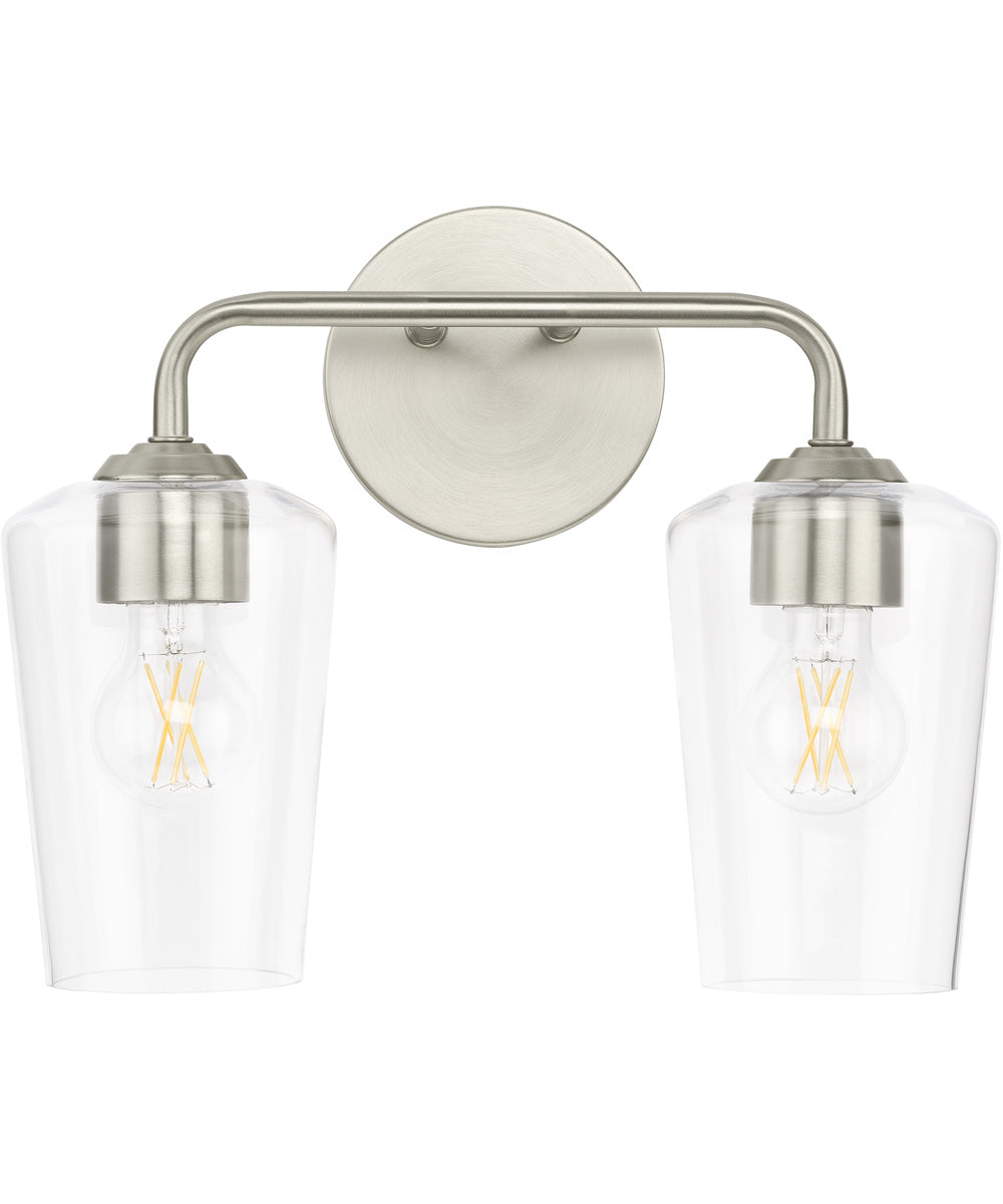 Celino 2-Light Bath & Vanity Brushed Nickel - Image 10
