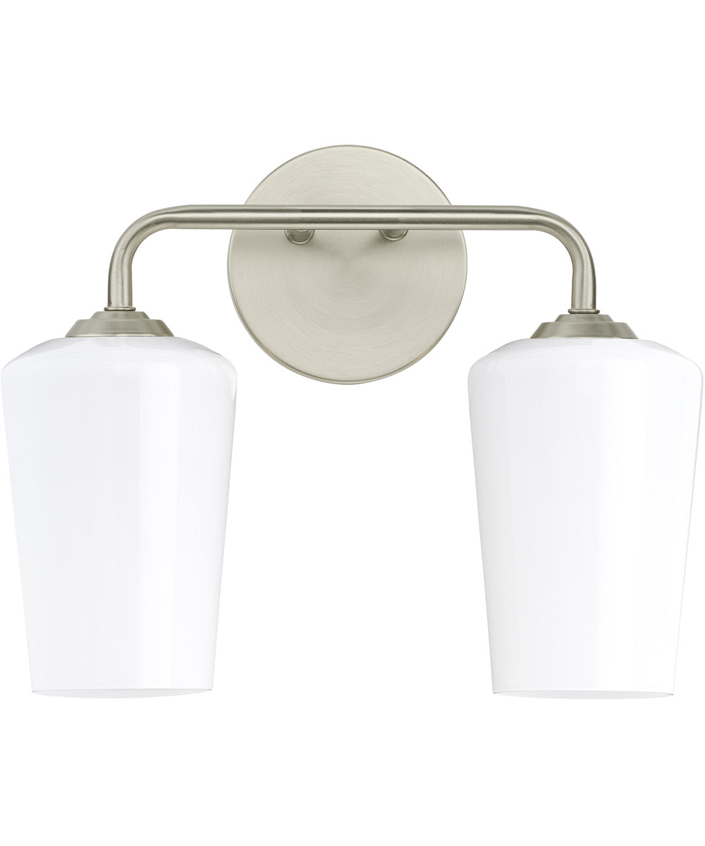 Celino 2-Light Bath & Vanity Brushed Nickel - Image 6