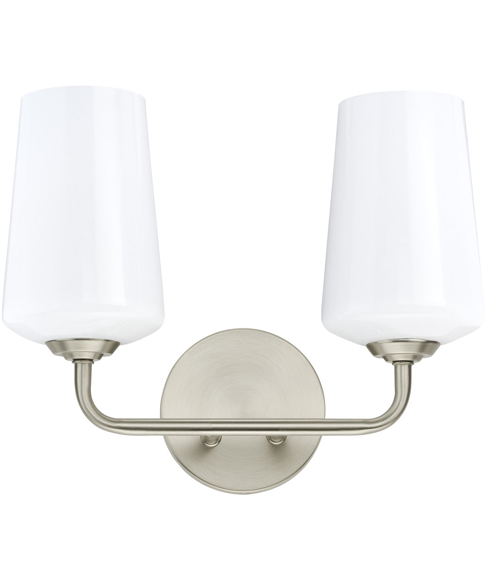 Celino 2-Light Bath & Vanity Brushed Nickel - Image 9
