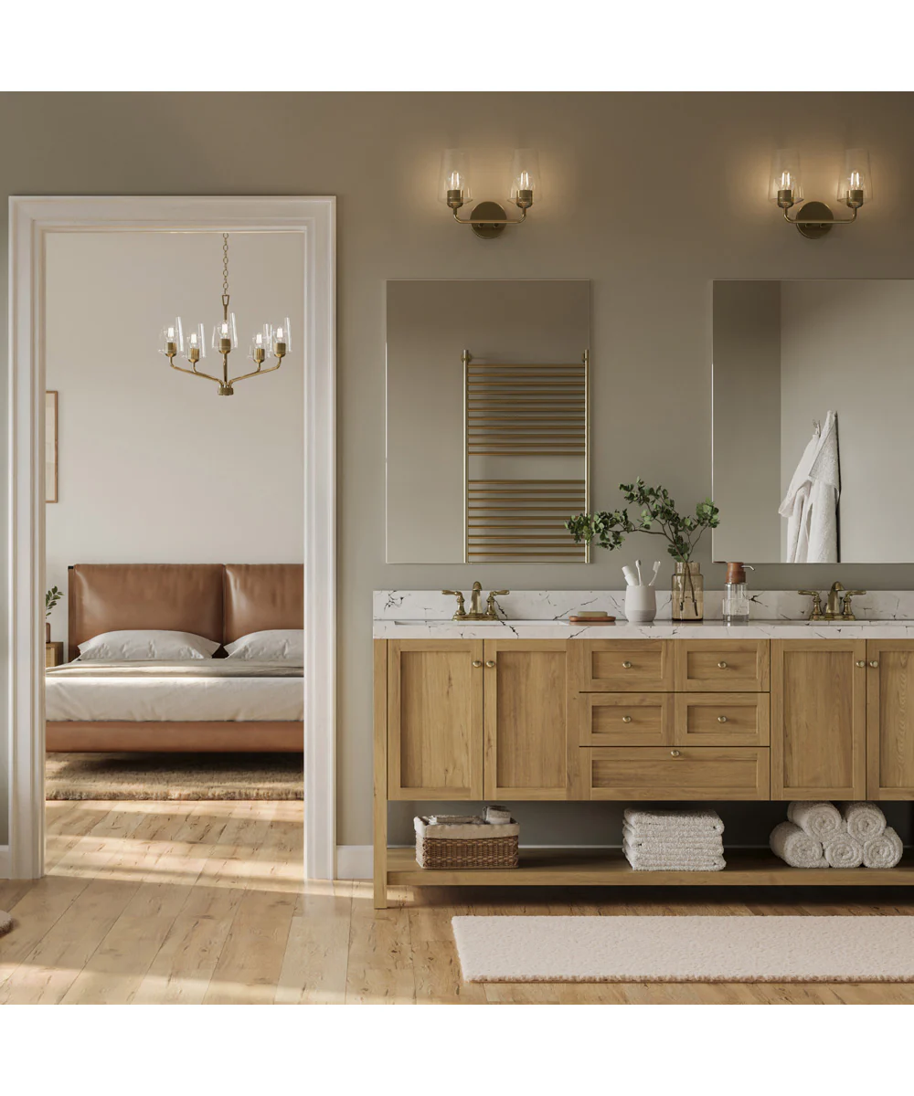 Celino 2-Light Bath & Vanity Champagne Bronze - Image 2