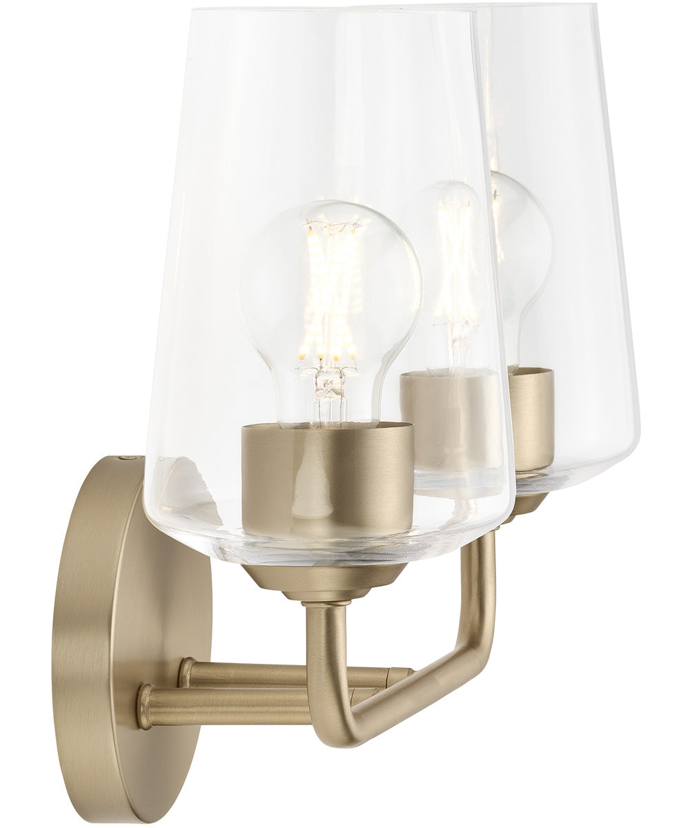 Celino 2-Light Bath & Vanity Champagne Bronze - Image 6