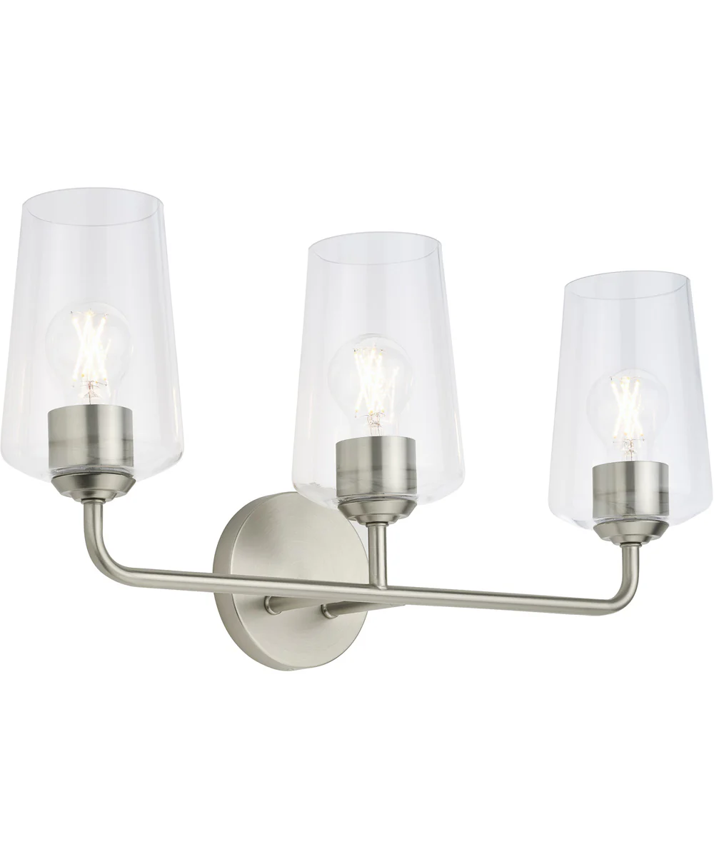 Celino 3-Light Bath & Vanity Brushed Nickel - Image 4