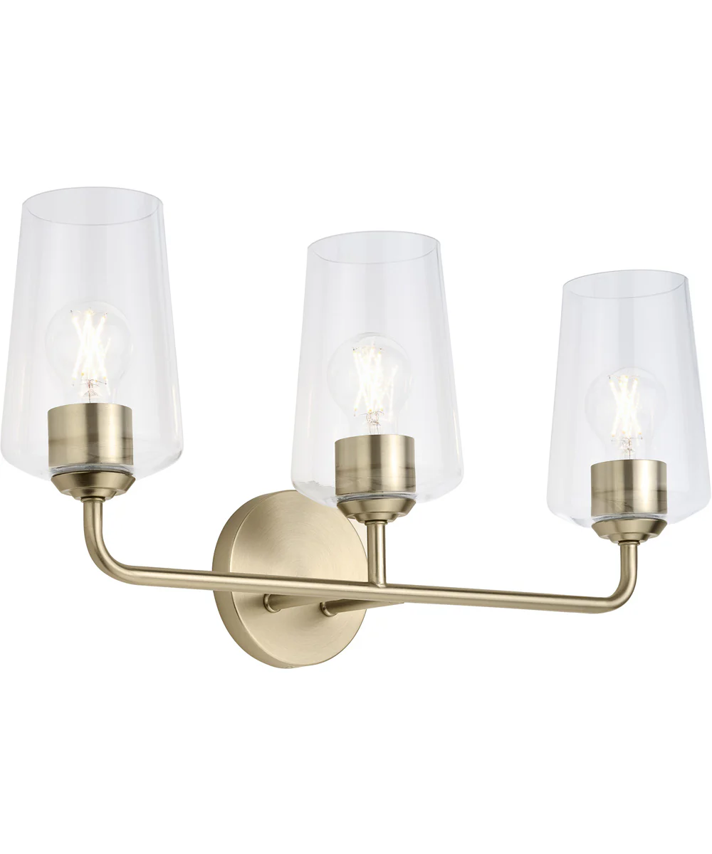 Celino 3-Light Bath & Vanity Champagne Bronze - Image 3