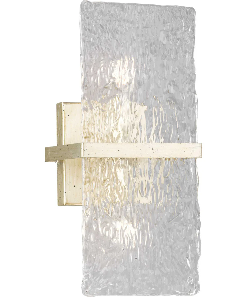 Chevall 2-Light Modern Organic Wall Sconce Gilded Silver
