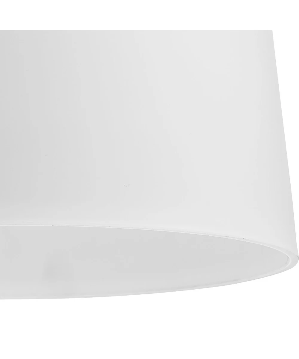 Clarion 1-Light Etched White Pendant P500429 Satin Brass - Image 8