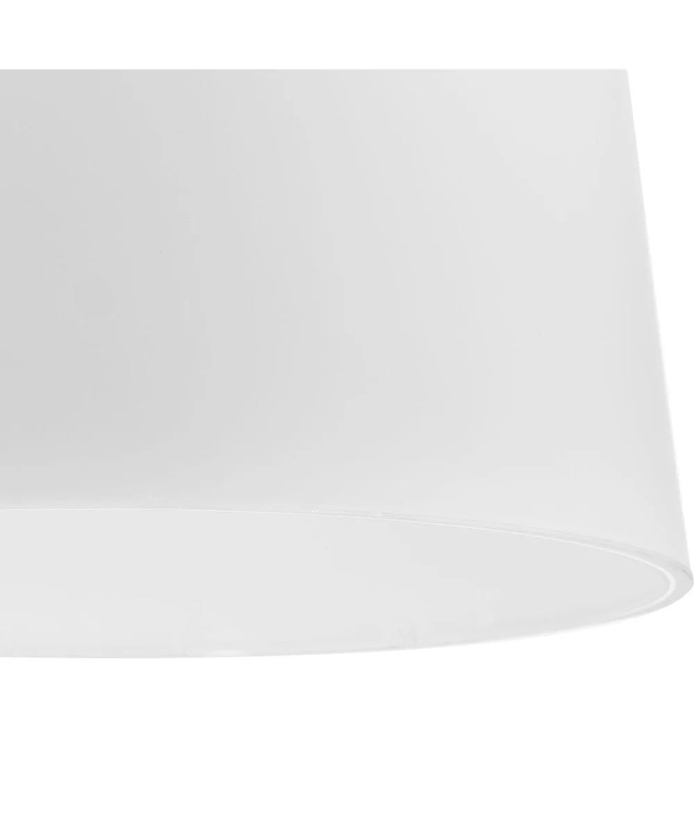 Clarion 1-Light Etched White Pendant P500430 Polished Nickel - Image 7