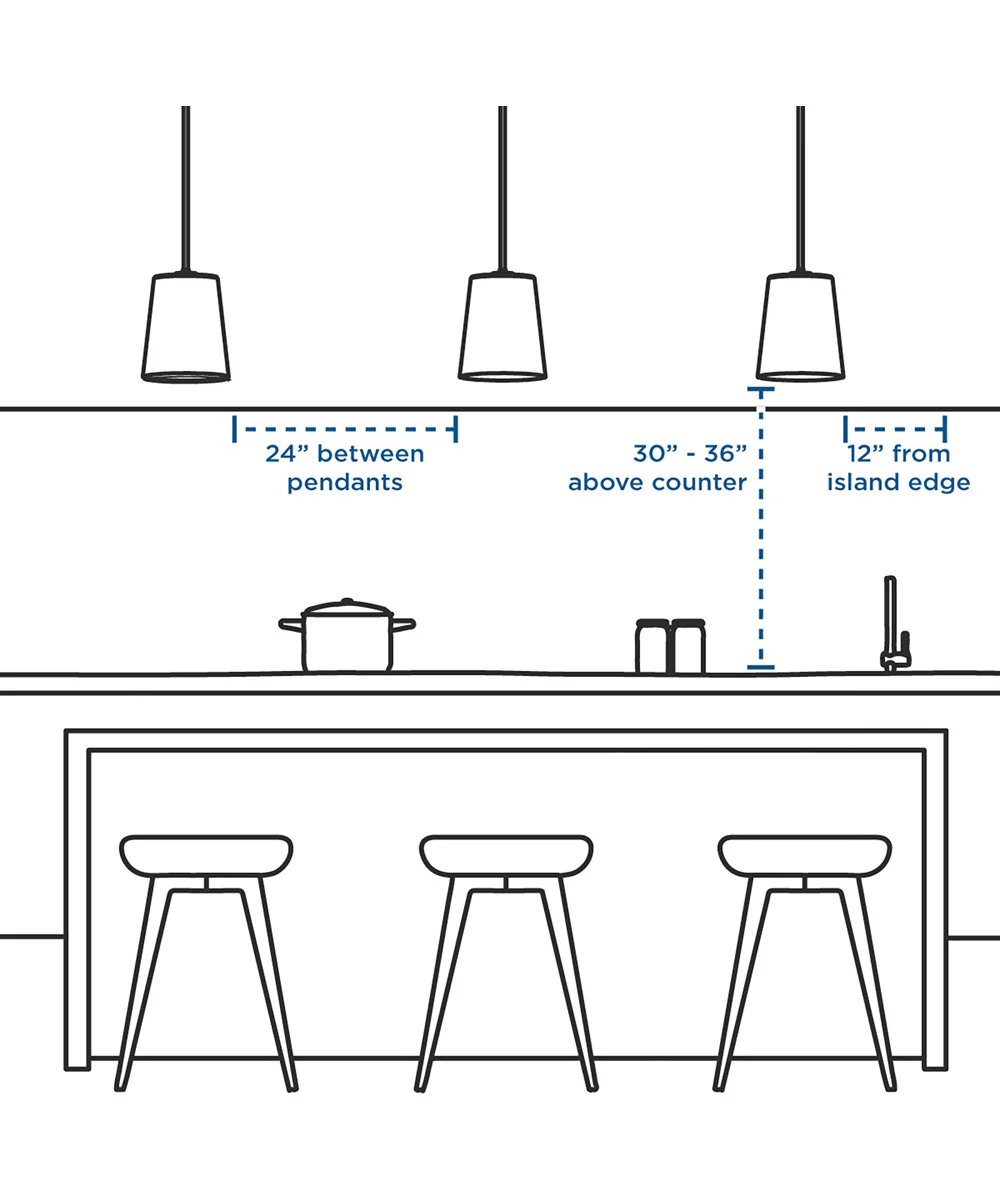 Clifton Heights 1-Light Mini-Pendant Matte Black - Image 6