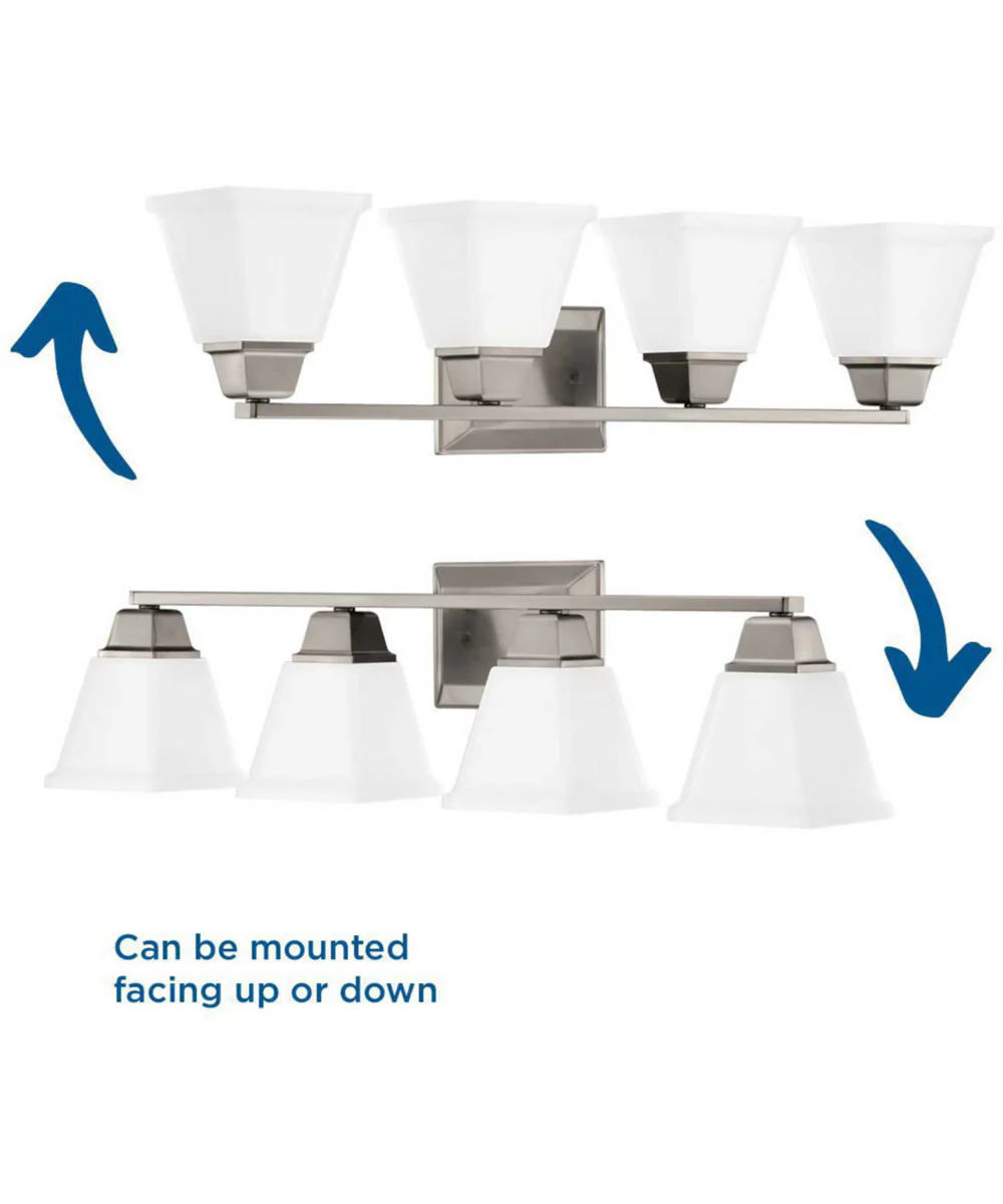 Clifton Heights 4-Light Bath & Vanity Brushed Nickel - Image 3