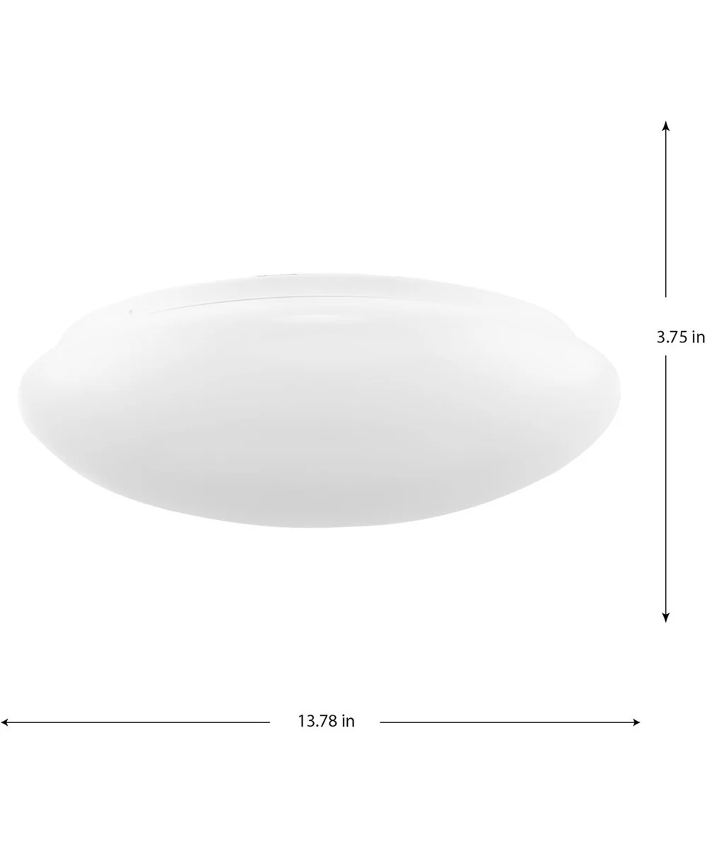 Cloud 5-CCT Integrated LED 13.78" Medium Flush Mount Light White - Image 4