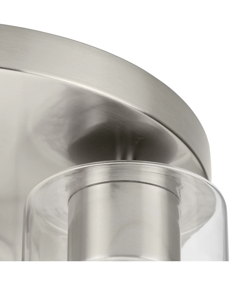 Cofield 12 in. 3-Light Flush Mount P350237 Brushed Nickel - Image 7