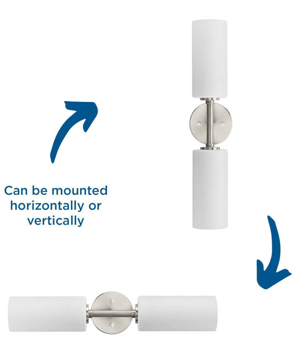 Cofield 2-Light Transitional Wall Bracket Brushed Nickel - Image 11
