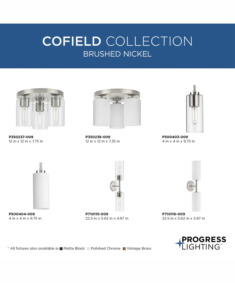 Cofield 2-Light Transitional Wall Bracket Brushed Nickel - Image 5