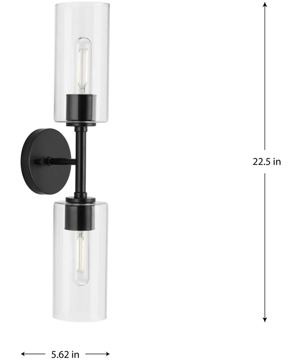 Cofield 2-Light Wall Bracket Matte Black - Image 4