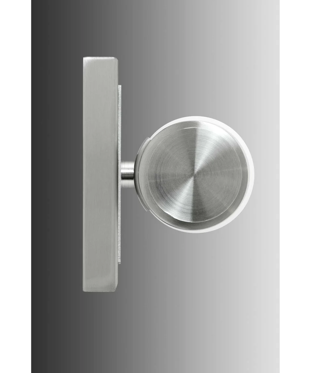 Concourse LED 36" Etched White Glass Modern Bath Vanity Light Brushed Nickel - Image 2