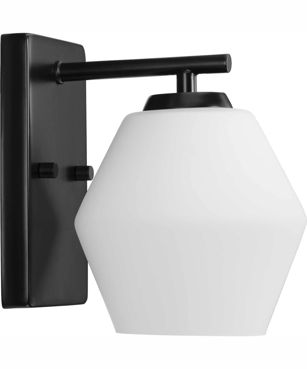 Copeland 1-Light Mid-Century Modern Vanity Light Matte Black - Image 5