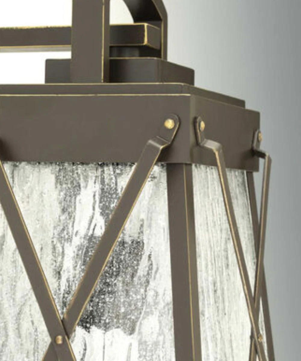 Creighton 1-Light 12"h Small Outdoor Wall-Lantern  Antique Bronze Finish by Progress - Image 4