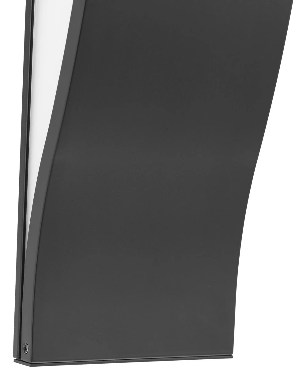 Curvity LED 24 in. Modern 3CCT Integrated LED Linear Vanity Light Matte Black - Image 8
