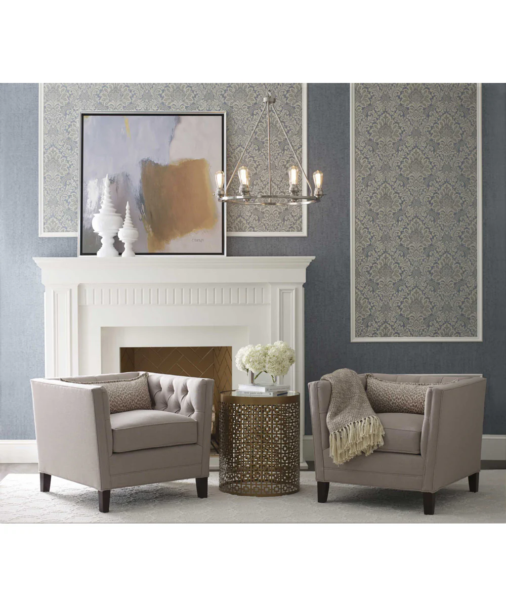 Debut 6-Light Farmhouse Chandelier Light Brushed Nickel - Image 2