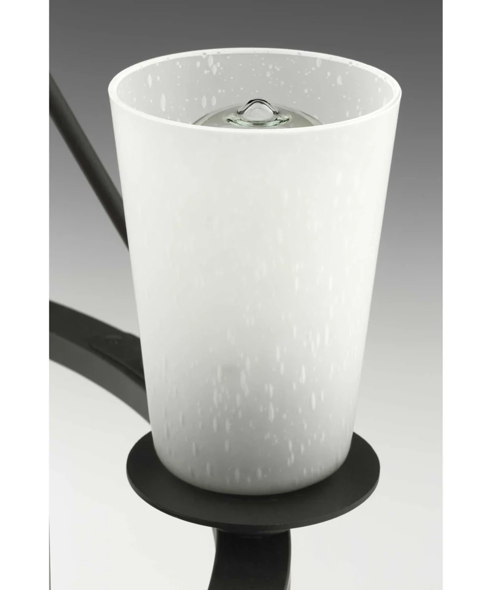 Debut 6-Light Farmhouse Chandelier Light Graphite - Image 7