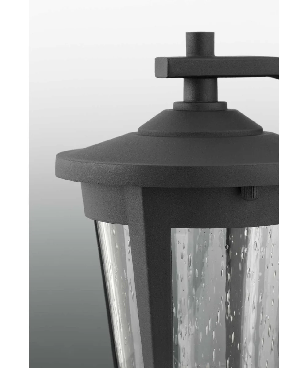 East Haven Small LED Wall Lantern Textured Black - Image 3