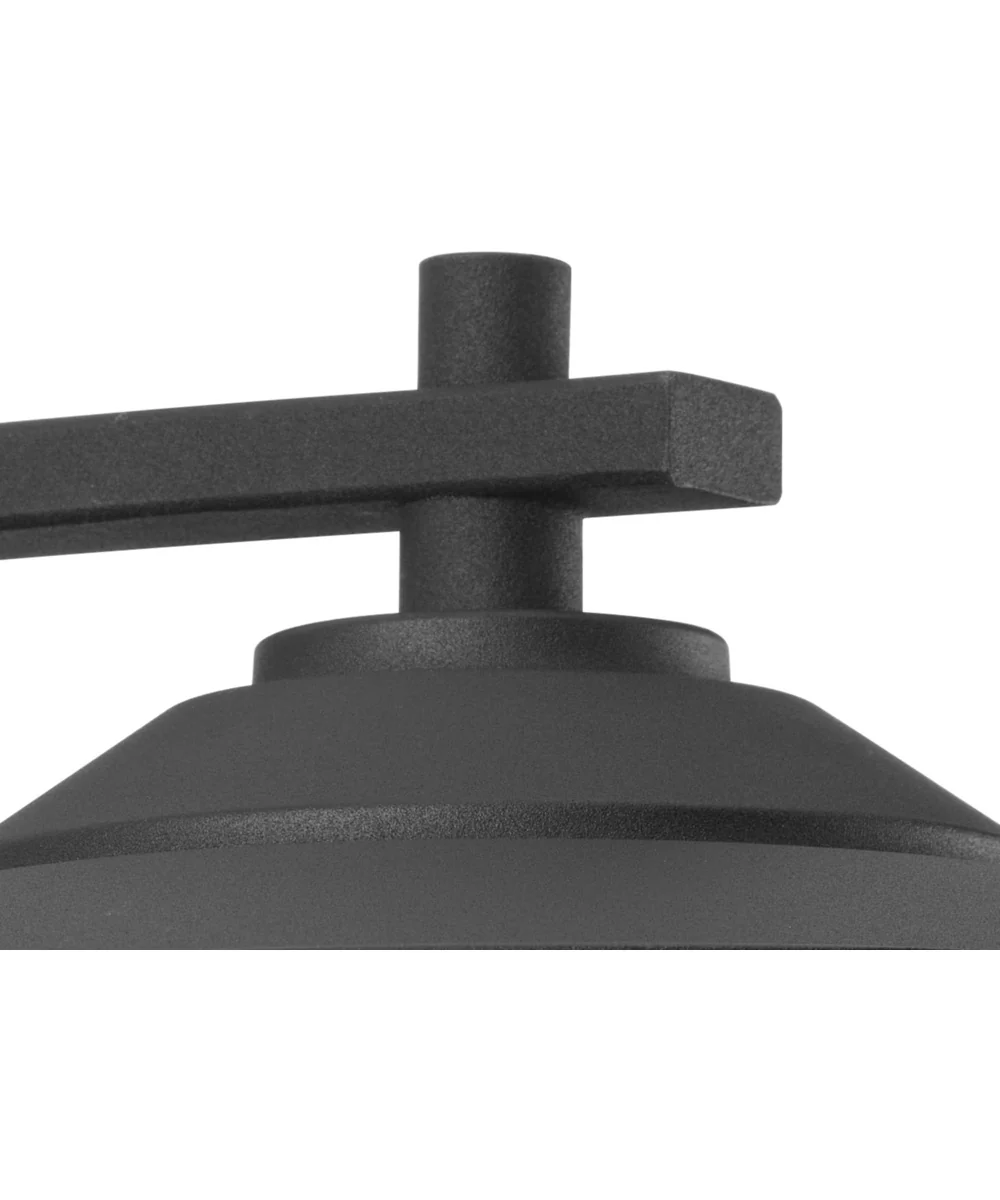 East Haven Small LED Wall Lantern Textured Black - Image 4