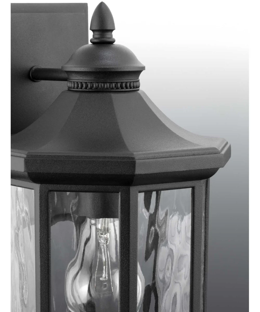 Edition 1-Light Medium Wall Lantern Textured Black - Image 2