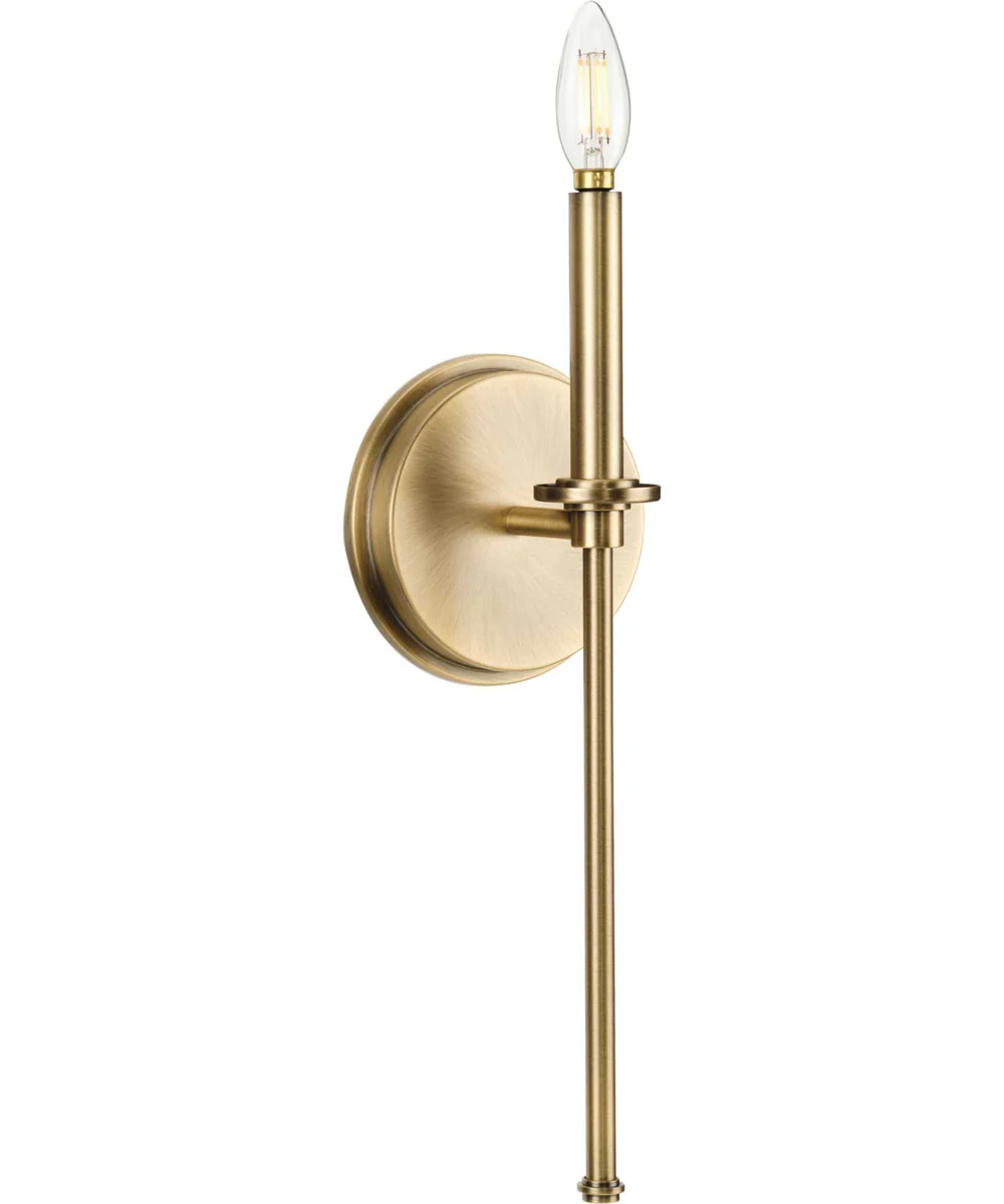 Elara 1-Light New Traditional Wall Light Vintage Brass - Image 8