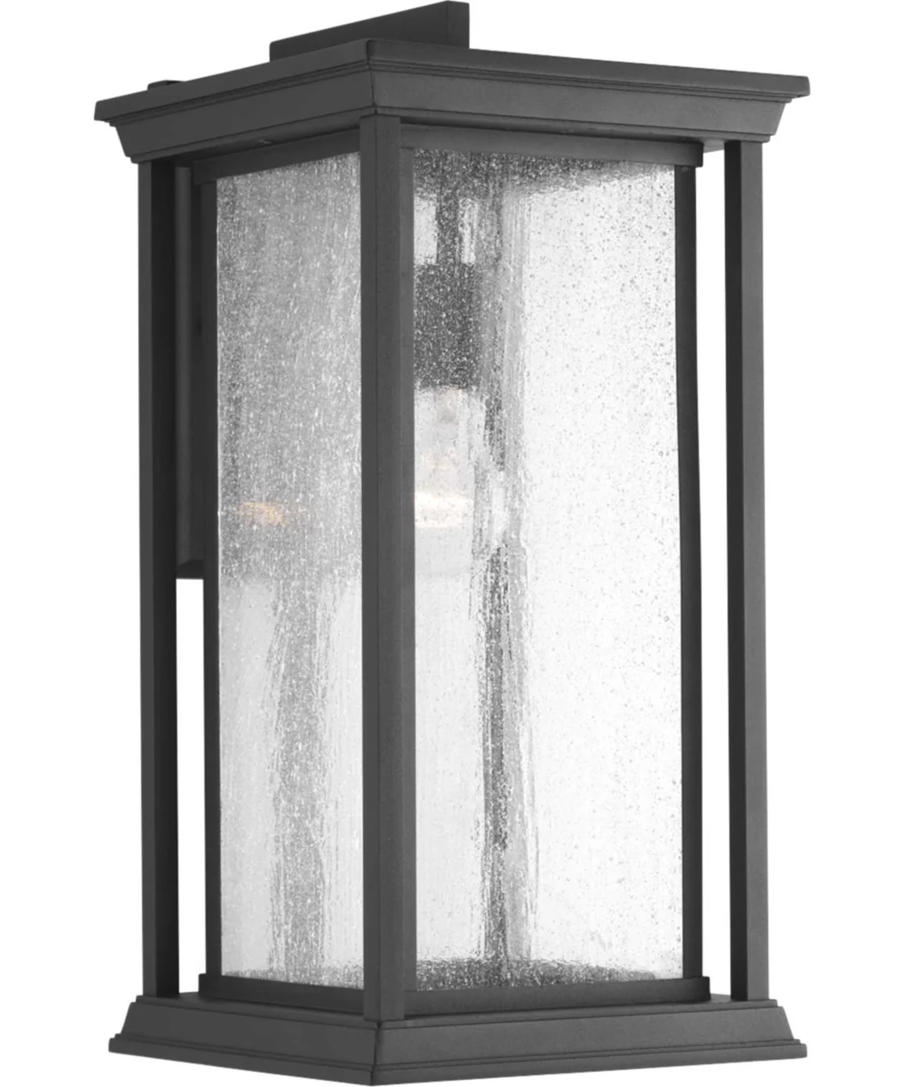 Endicott 1-Light Extra-Large Wall Lantern Textured Black - Image 6