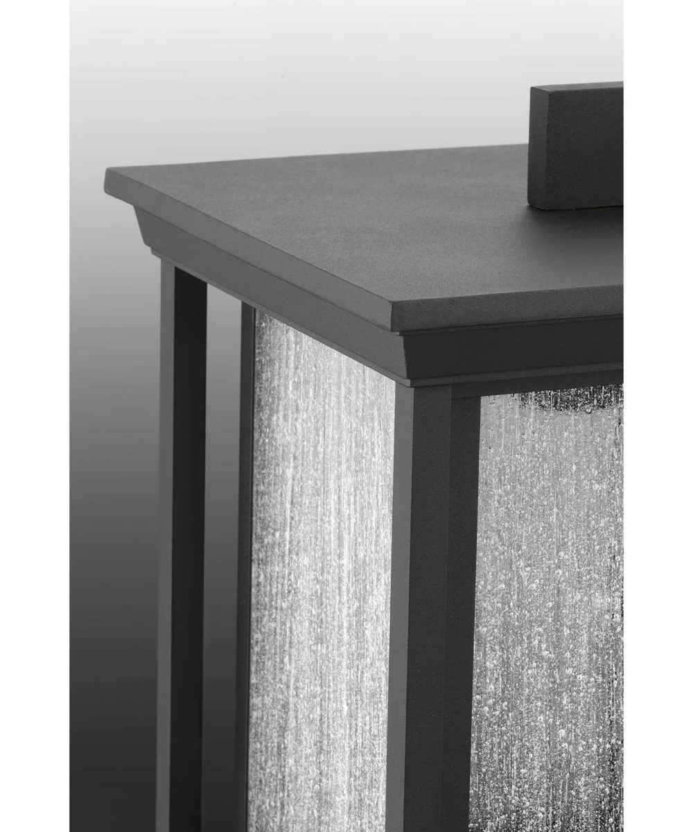Endicott 1-Light Large Wall Lantern Textured Black - Image 3