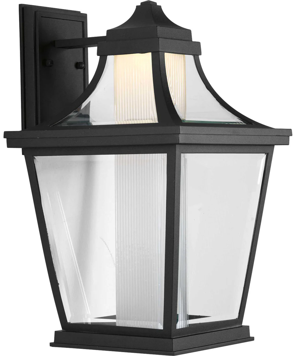 Endorse 1-Light Large Wall Lantern Textured Black - Image 3