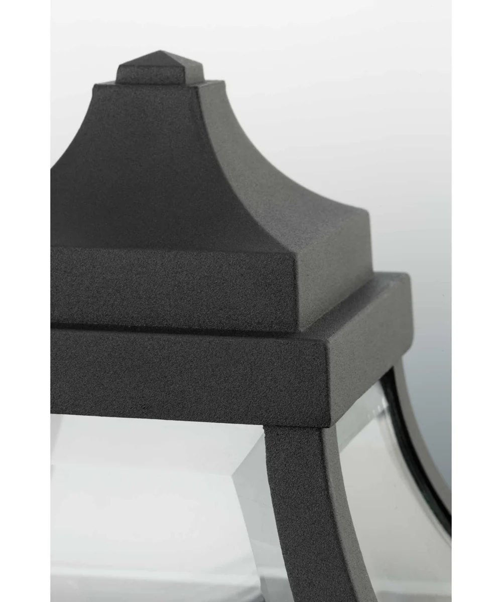 Endorse 1-Light Large Wall Lantern Textured Black - Image 5