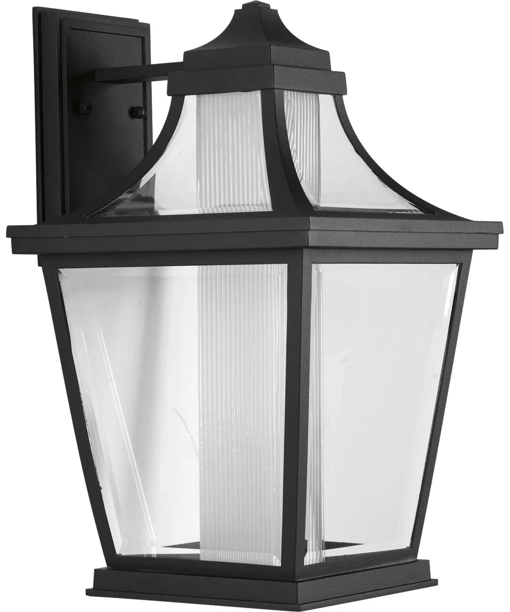 Endorse 1-Light Large Wall Lantern Textured Black - Image 6
