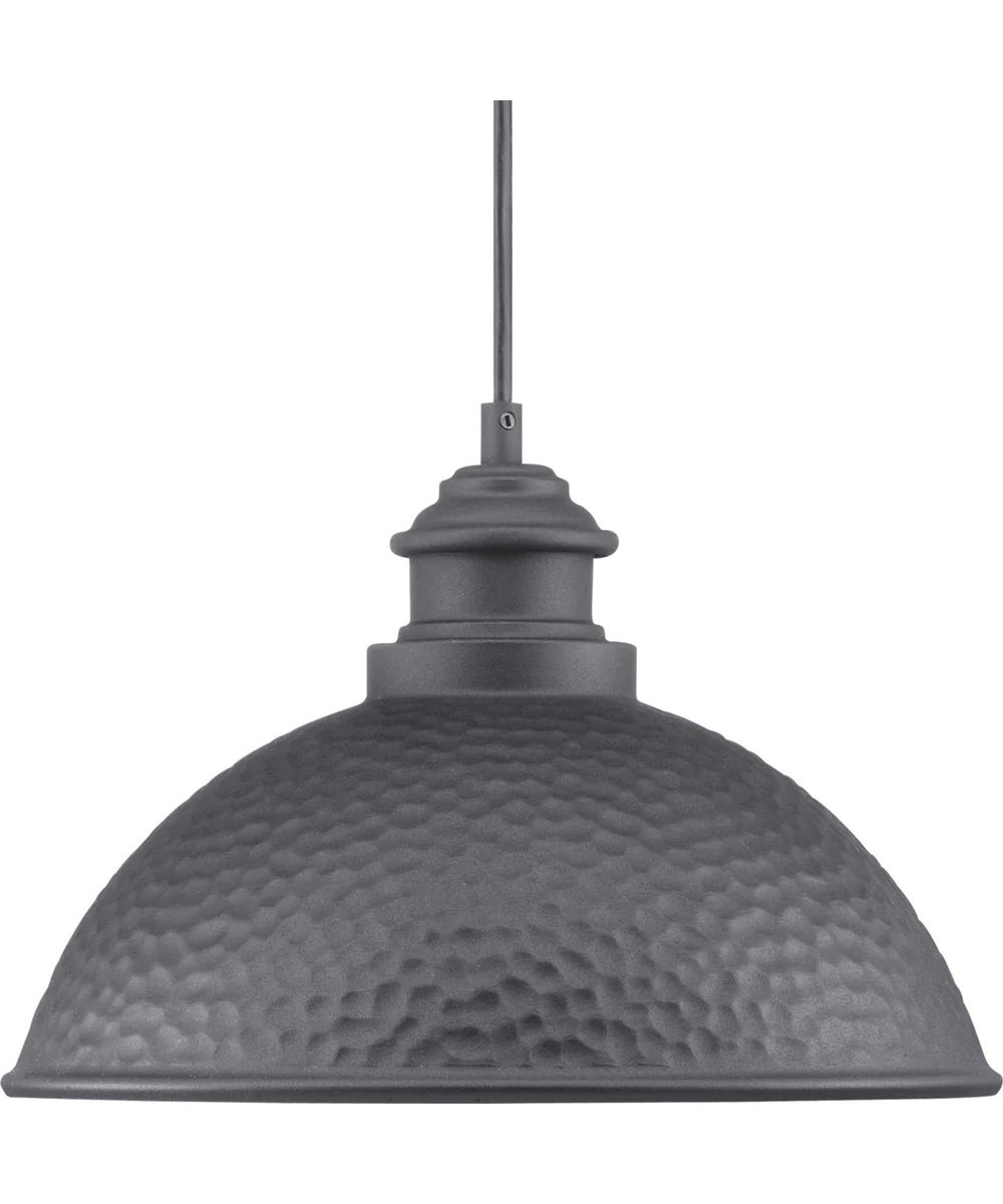 Englewood 1-Light Hanging Lantern Textured Black - Image 3