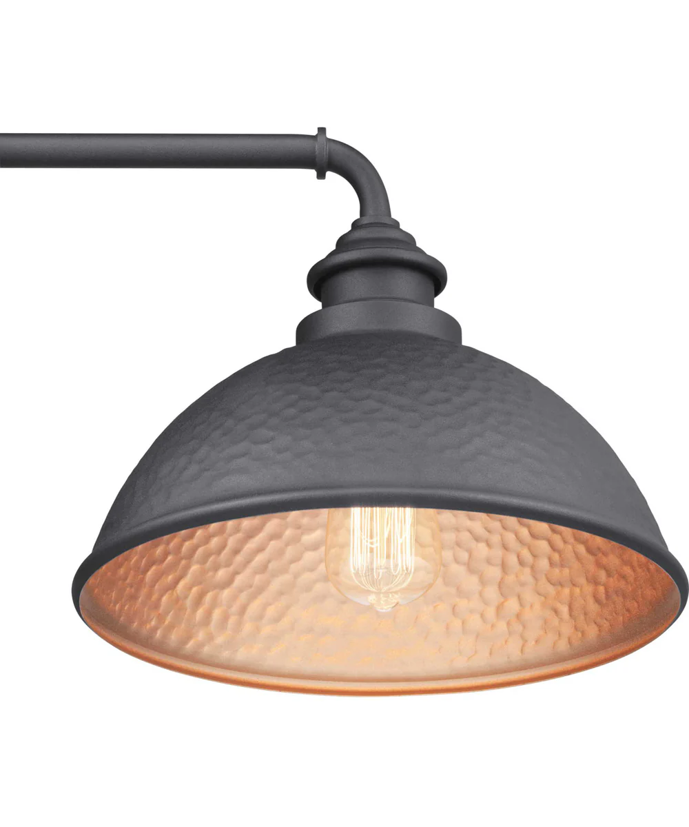 Englewood 1-Light Medium Wall Lantern Textured Black - Image 2