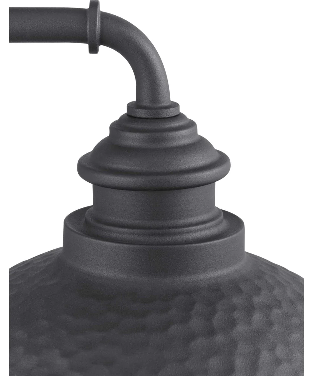Englewood 1-Light Medium Wall Lantern Textured Black - Image 5