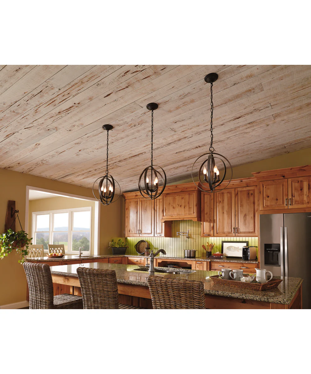 Equinox 4-Light Foyer Pendant Antique Bronze - Image 2