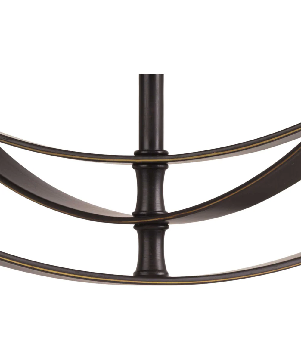 Equinox 4-Light Foyer Pendant Antique Bronze - Image 7