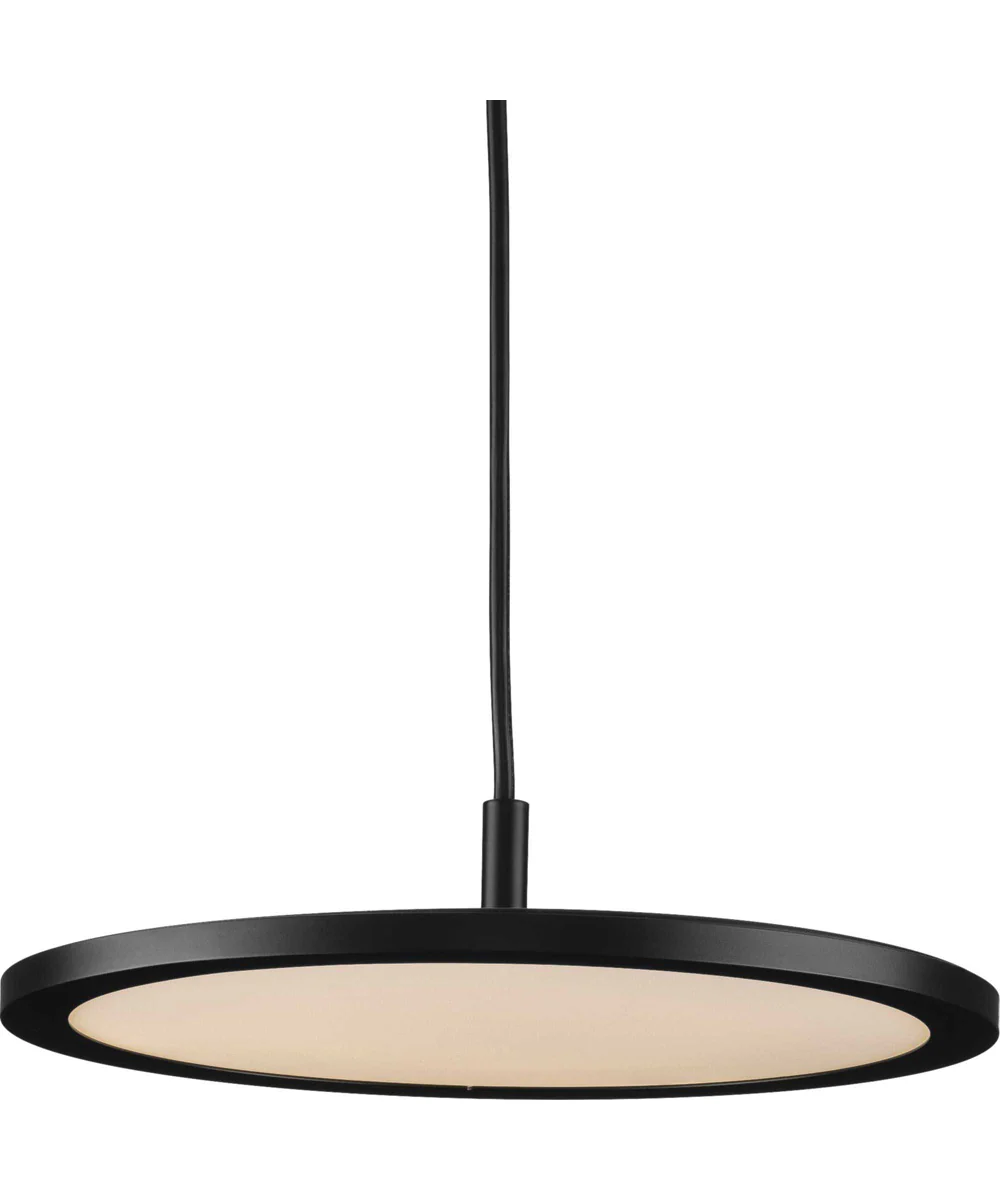 Everlume LED  Modern Pendant Matte Black
