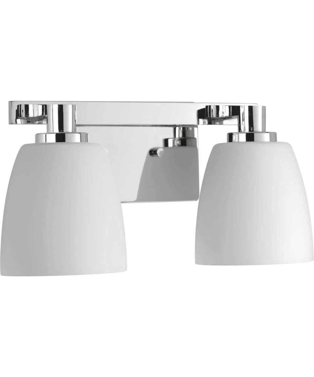 Fleet 2-Light Bath & Vanity Polished Chrome - Image 2