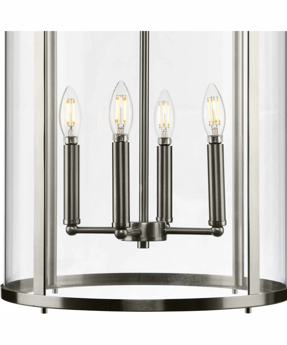 Gilliam 4-Light New Traditional Hall & Foyer Brushed Nickel - Image 10