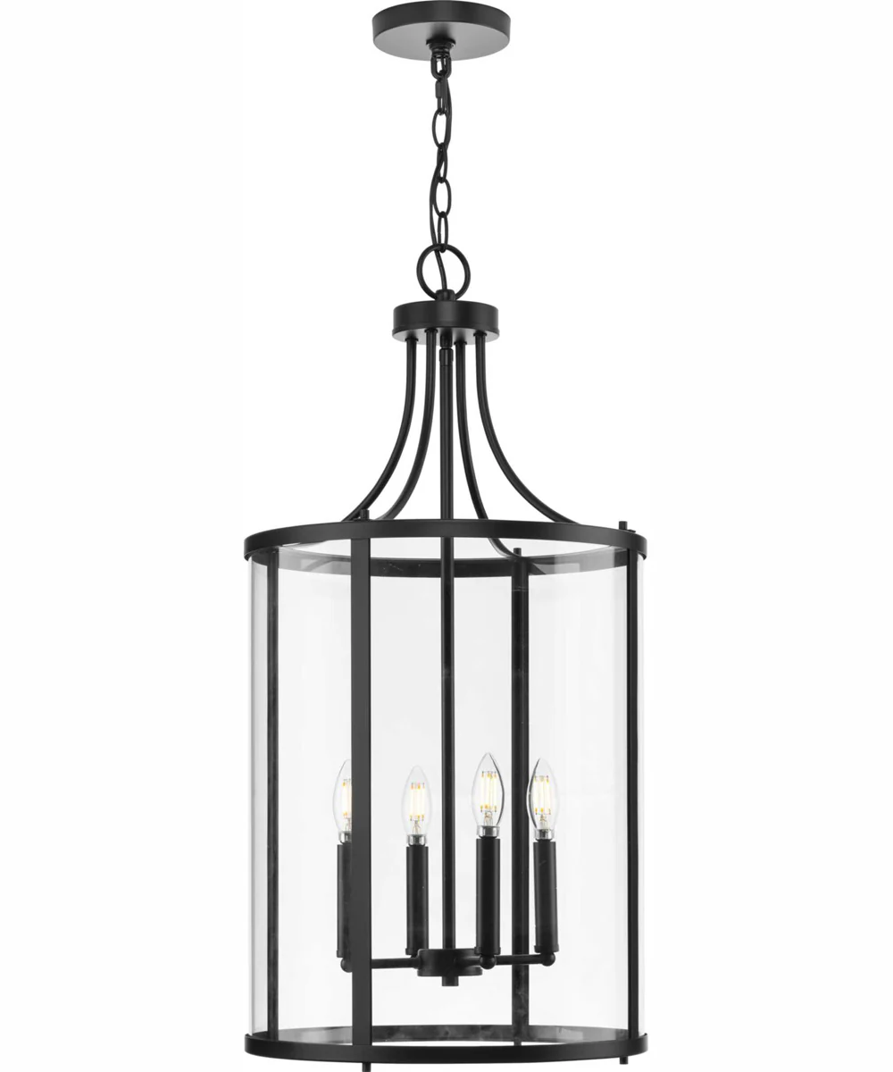 Gilliam 4-Light New Traditional Hall & Foyer Matte Black - Image 10