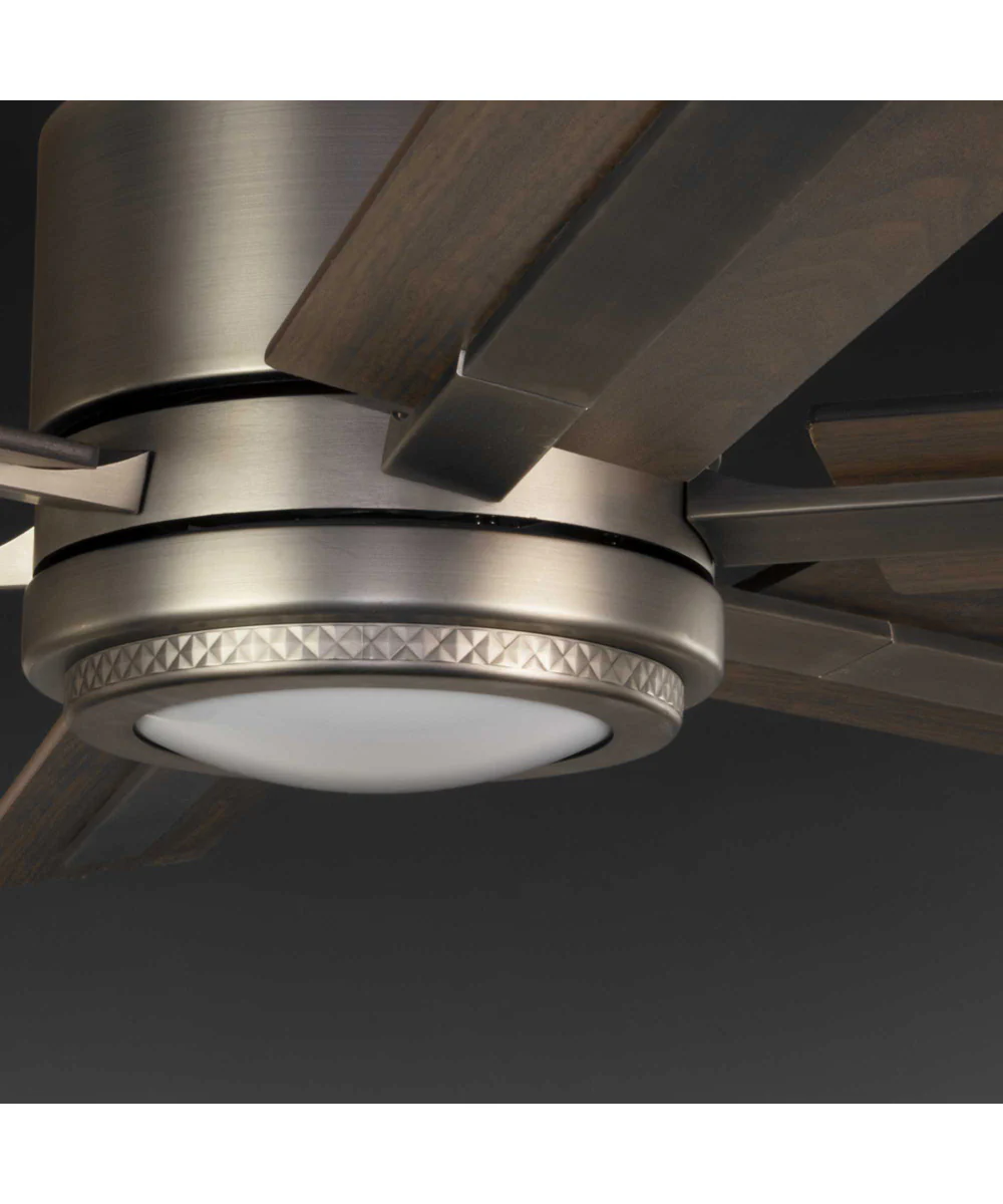 Glandon 60" 6-Blade Ceiling Fan Antique Nickel - Image 9